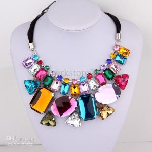 handmade necklaces 10pcs+ vintage fashion handmade collar necklace sexy luxury shiny women  love FRNVYOC