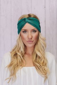 headbands for women teal turban headband for women - stretchy soft workout fashion hair bands,  $18.00 OHNTQCB