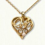 heart jewelry ... i love golf heart pendant YVDIRYF
