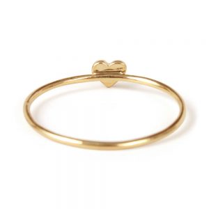 heart ring, yellow gold NGRGASB