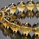 highest grade (5a) citrine bracelet, 14 mm beads YBFGTES