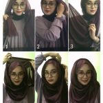 hijab styles beautiful 2 minutes hijab tutorial for glasses DAIBEZH