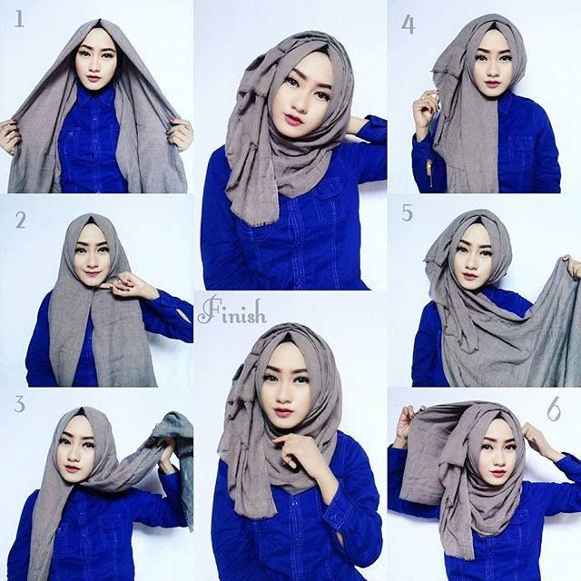 hijab styles classic hijab tutorial with volume JSHUCVN