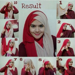 hijab styles zic zac hijab tutorial LTONZDT