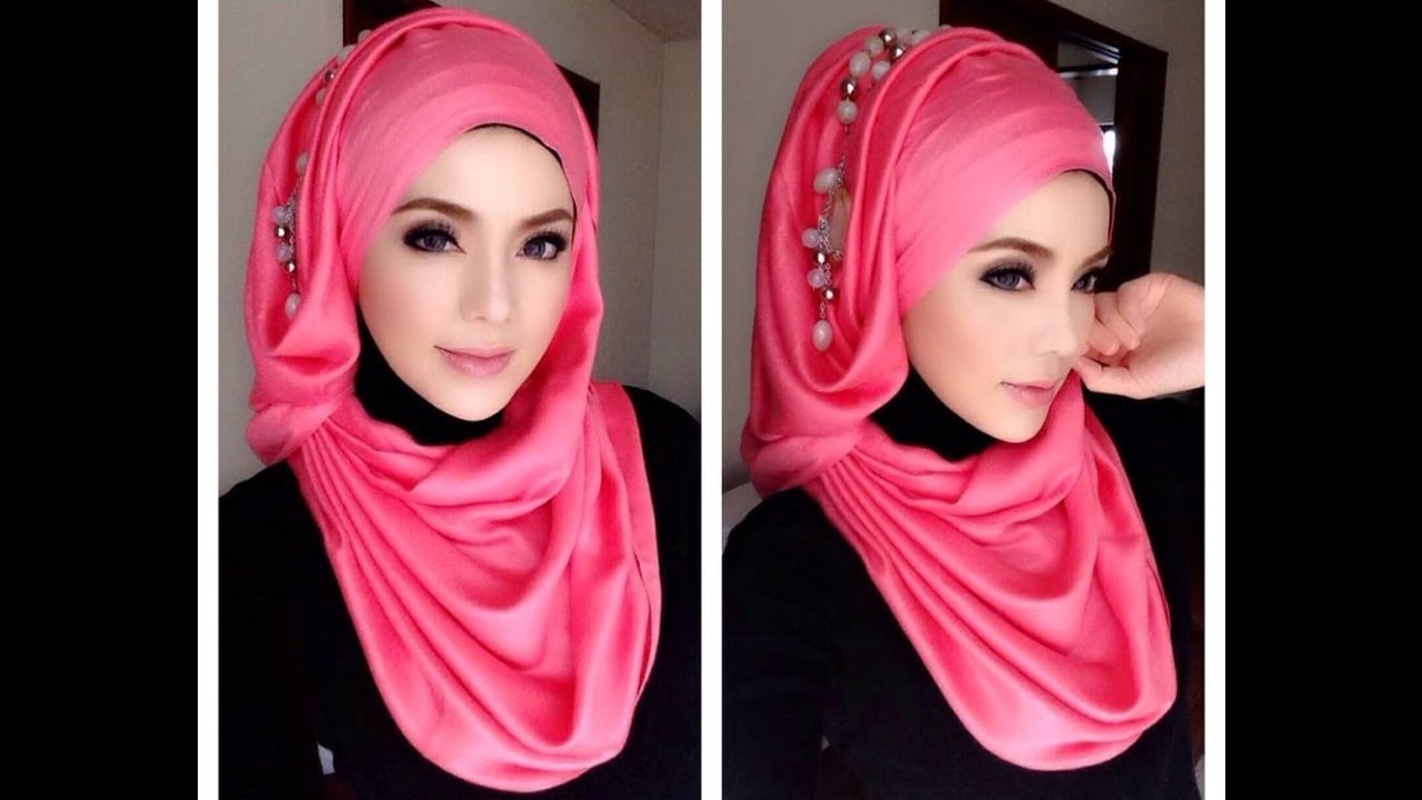 Enhance your beauty with different hijab  styles