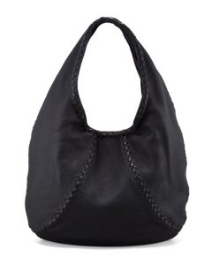 hobo bags bottega venetacervo large hobo bag, black INNRMCV