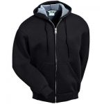 hooded sweatshirts key sweatshirts: black lined full zip hooded sweatshirt 830-01 ELQKWLG
