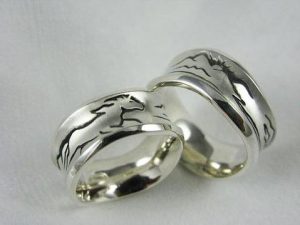 horse jewelry sterling silver wild horses ring WPTYDFB