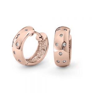 huggie earrings 925 sterling silver etoile cz huggie hoop earrings KDGVFSP