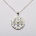 irish jewelry silver celtic tree of life pendant RJNLSUG