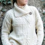 irish sweaters irish aran sweater cardigan a313 natural CBVZRQC