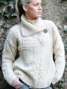 irish sweaters irish aran sweater cardigan a313 natural CBVZRQC