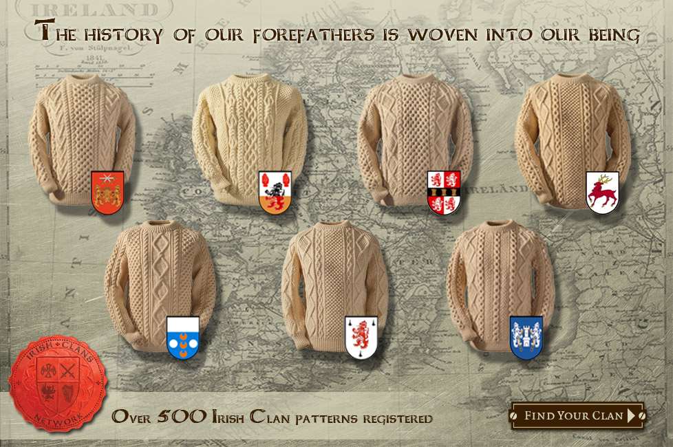 irish sweaters the history of our forefathers is woven into our being. clan aran sweaters: YHRFUXJ