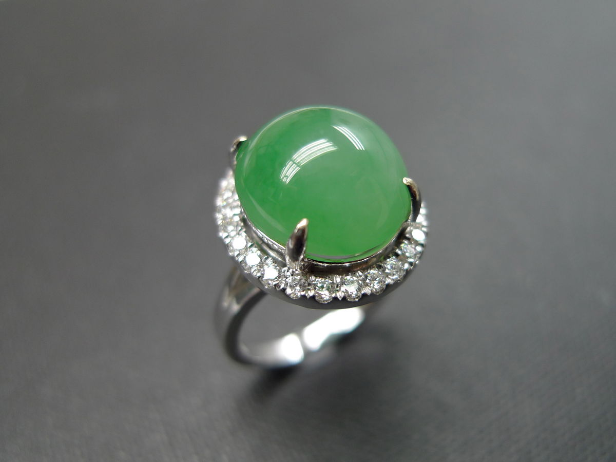 jade jewelry diamond,ring,with,jade,jewelry ring jade engagement anniversary bridesmaid  natural oval WEEOYXK