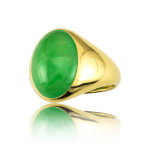 jade jewelry fine green jadeite mens ring ... MMVUBQK
