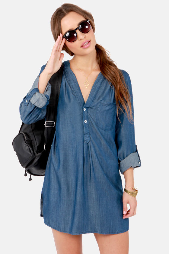 Enhance your personality with jean dresses