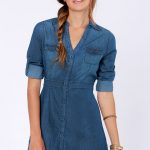 jean dresses cute denim dress - shirt dress - jean dress - $55.00 RILTSTB