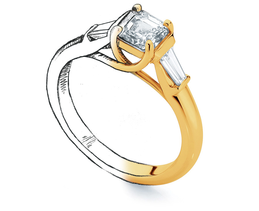 jewellery rings custom made engagement rings GRTQUFM