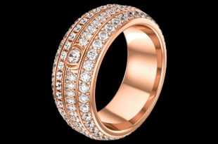 jewellery rings pink gold diamond ring - piaget luxury jewellery g34p1b00 BQLIWOV