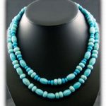jewelry beads here are two beautiful turquoise bead necklaces made by nattarika hartman MQLCJQD