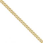 jewelry chain menu0027s curb link gold plated stainless steel 3mm chain necklace jewelry WSYZLGA