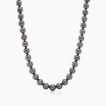 jewelry necklaces new necklace of tahitian pearls with 18k white gold. WBYDSBL