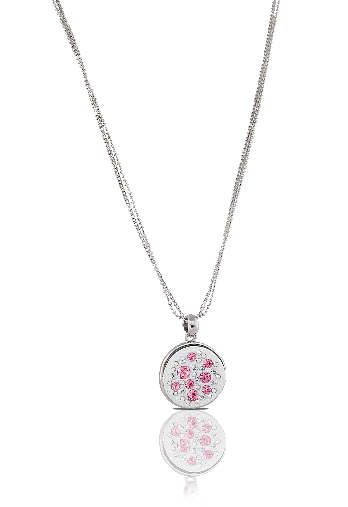 jewelry necklaces pink astonishing crystal cirque charm pendant jewelry necklace ... IPPRAQH
