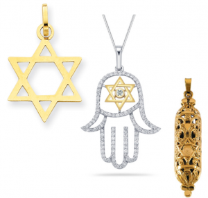 jewish jewelry RUNBQDO