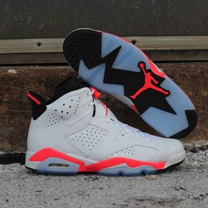 jordans sneakers air jordan 6 retro - u201cwhite/infraredu201d | another look MYUBKJR