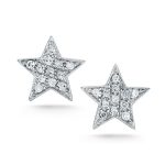 julianne himiko white gold star earrings e798 EKPEPQM