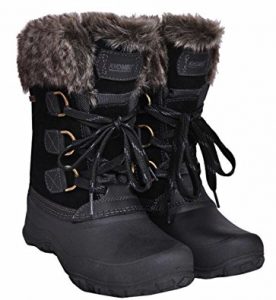 khombu boots khombu womens the slope winter snow boots (black, size 06) GMLLYAB