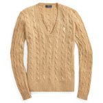 knit sweater cable-knit v-neck sweater - polo ralph lauren cashmere - ralphlauren.com KYRLMOI