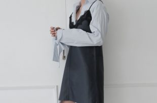 korean fashion stylenanda outfits fishnets corset belt ABPJJKT