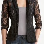 lace jacket laced blazer jacket...just perfect to dress up jeans, a simple top KWTDXRM