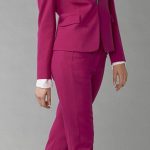 ladies trouser suits pink blazer, £379, and trouser, £279, schumacher at fenwick: VMQNCAZ