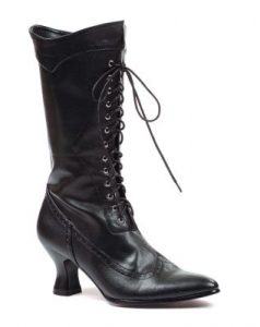 ladies victorian boots u0026 shoes black victorian boot $39.99 at  vintagedancer.com WCLNFSZ