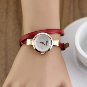 ladies watches 2014 brand new slim ladyu0027s watch lovely long style 2 circles woman TTCIYOH