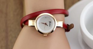 ladies watches 2014 brand new slim ladyu0027s watch lovely long style 2 circles woman TTCIYOH