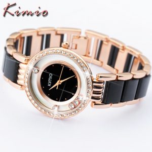 ladies watches kimio luxury brand designer ladies watch new women dress clock pearl scale SXJFPNZ