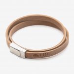 leather bracelets double wrap leather bracelet | crafted with a strip of high quality CGDSIWL