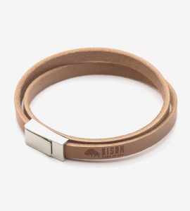 leather bracelets double wrap leather bracelet | crafted with a strip of high quality CGDSIWL