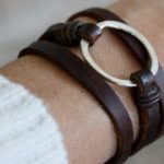 leather bracelets leather bracelet | etsy LBVGDDP