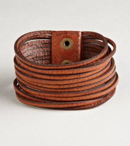 leather bracelets leather bracelet..would especially dig it in black...or a steely BQWKFCV