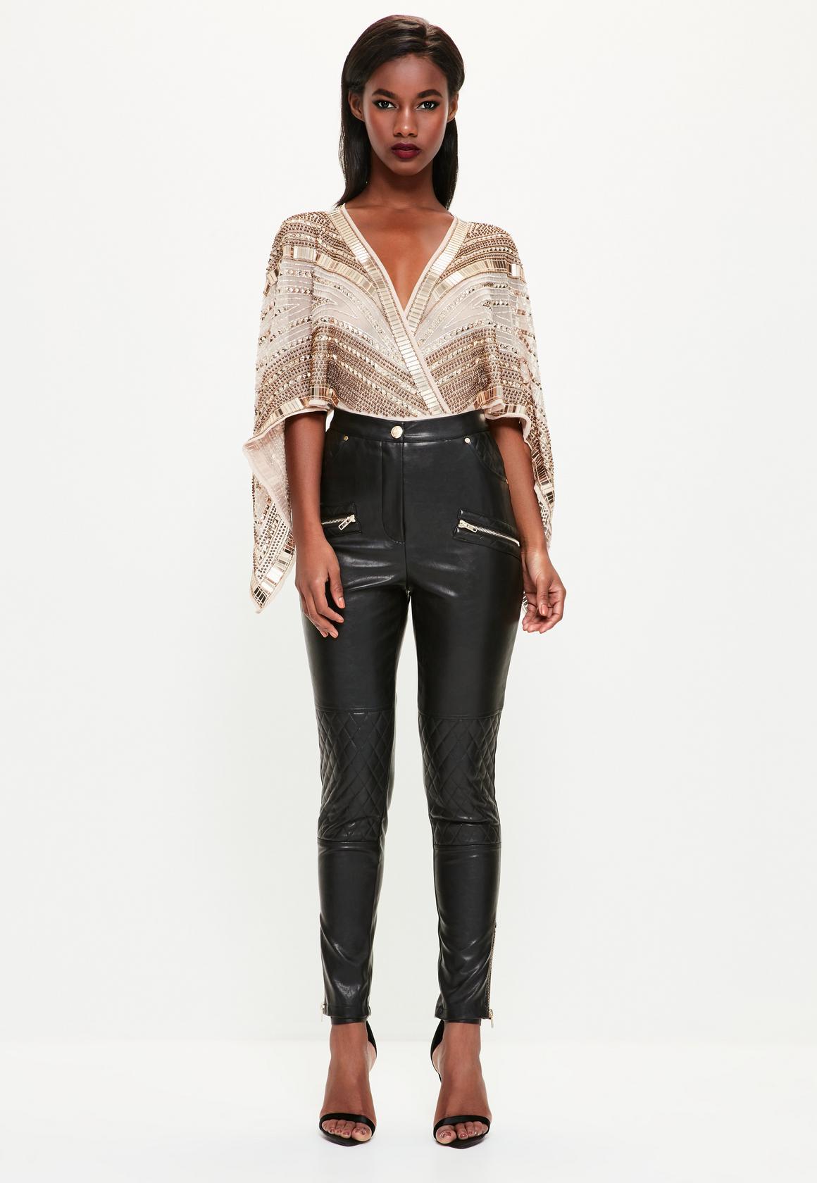 leather jeans peace + love black faux leather pants FGYYXWG