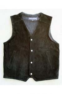 leather vests black sheep leather vest KRYSROZ