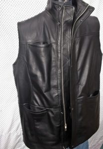 leather vests leather vest long style mlvl10 HFYXGCE