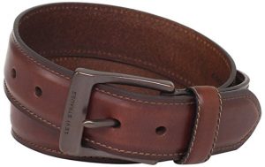 leviu0027s menu0027s brown leather belt with padded center ... AEMVXLF