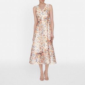 lk bennett dresses l.k.bennett london rachel floral printed dress lkb291 LXYEEDD