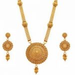 long chain necklace jfl-spiral bead designer long necklace at rs 2649 /set | kandivali east OIUGPVL