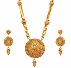 long chain necklace jfl-spiral bead designer long necklace at rs 2649 /set | kandivali east OIUGPVL